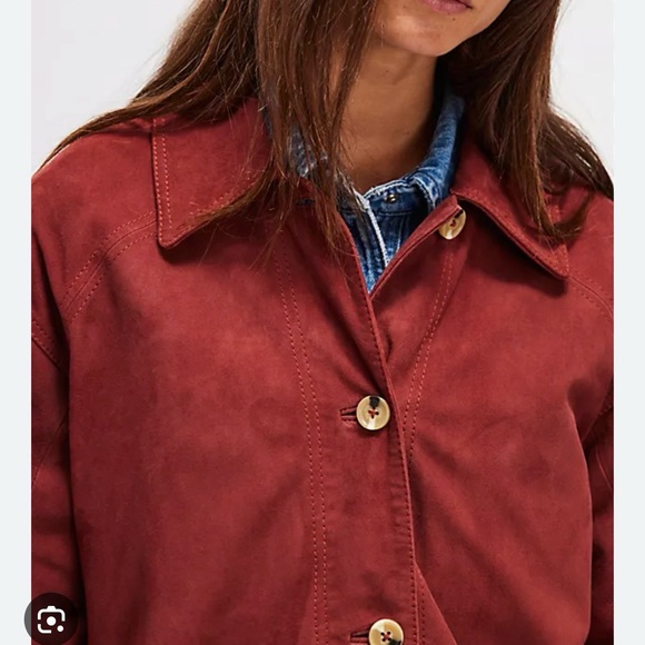 Free People We The Free Annalise Suede Jacket - Picture 4 of 7